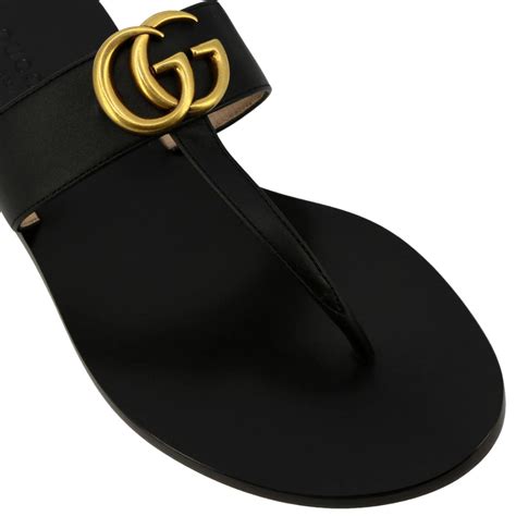 womens gucci sandals on sale|Gucci flat sandals women's.